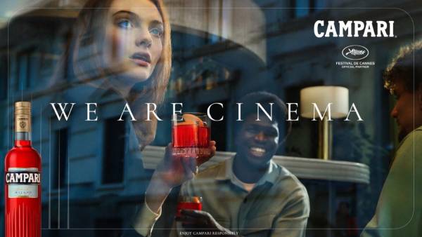 Campari launches its 'We Are Cinema' campaign as it returns to the Festival De Cannes to celebrate and support film-making